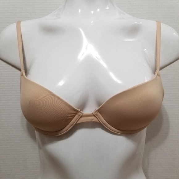 Victoria's Secret PINK bra 32B Wear Everywhere Demi solid basic convertible - Picture 1 of 15